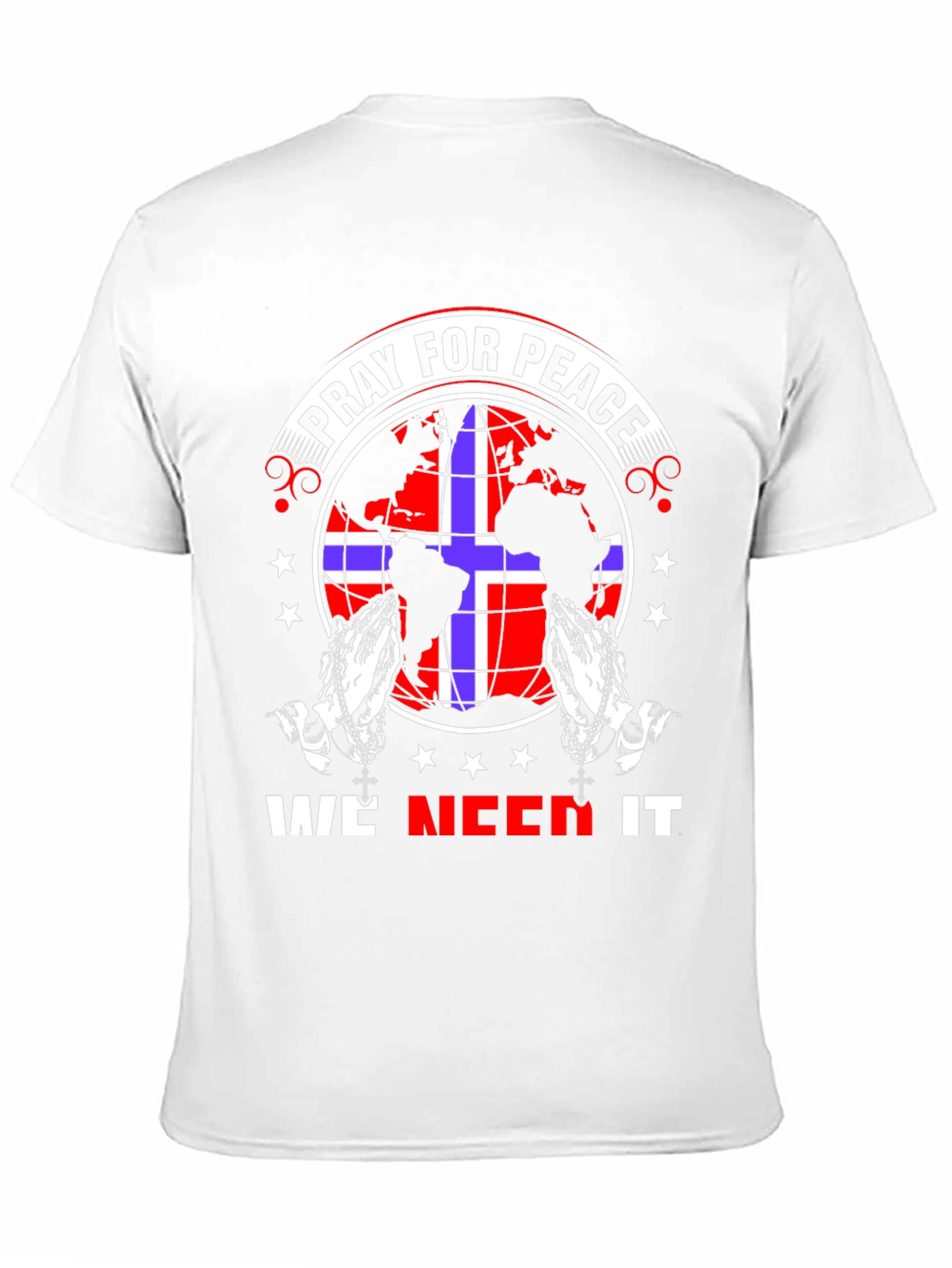 Pray for Peace Graphic T-Shirt