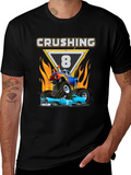 Crushing Eight Monster Truck T-Shirt