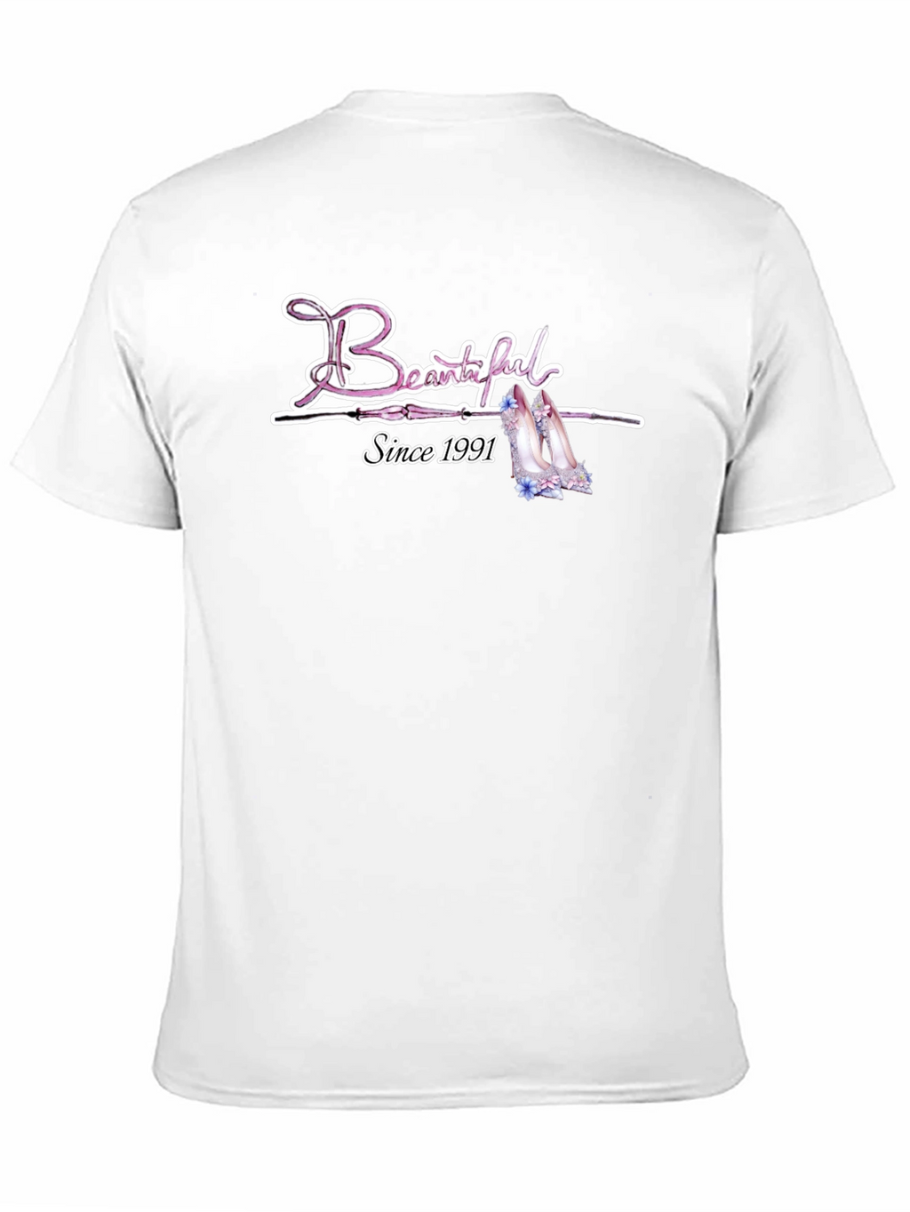 Beautiful Since 1991 Black T-Shirt