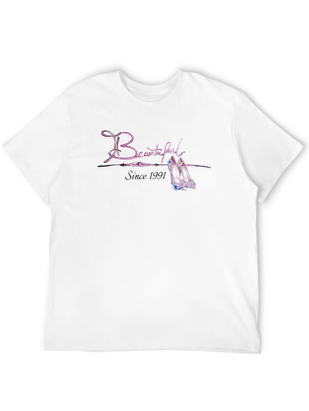 Beautiful Since 1991 Black T-Shirt