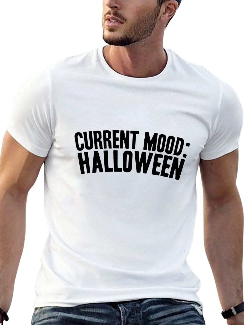 Current Mood Halloween Black T-Shirt