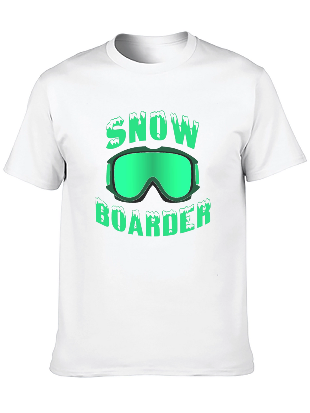 Snowboarder Graphic T-Shirt - Black
