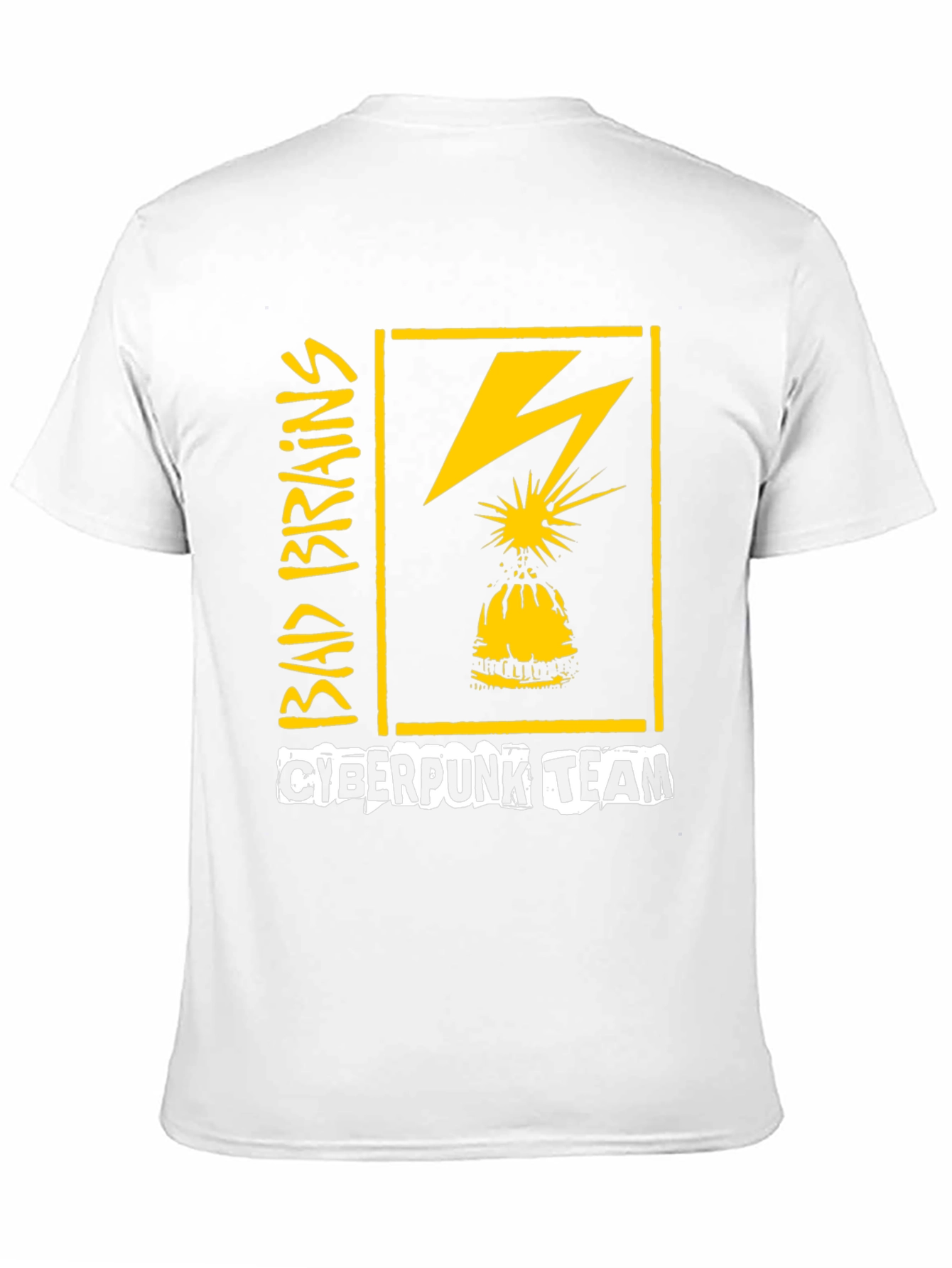 Bad Brains Cyberpunk Team Graphic T-Shirt