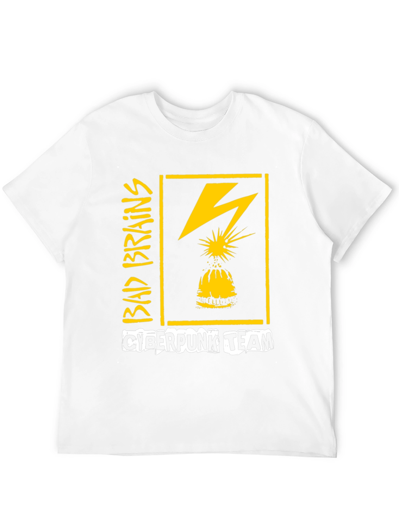 Bad Brains Cyberpunk Team Graphic T-Shirt
