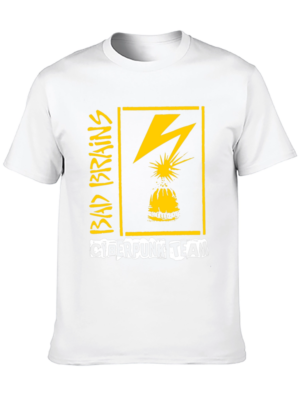 Bad Brains Cyberpunk Team Graphic T-Shirt