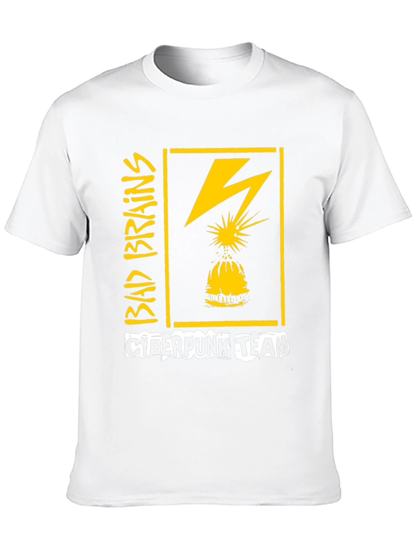 Bad Brains Cyberpunk Team Graphic T-Shirt