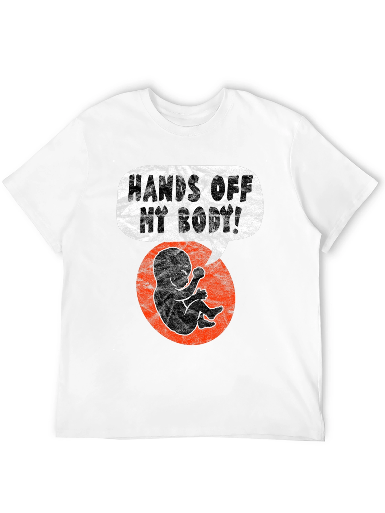 Hands Off My Body Graphic Tee