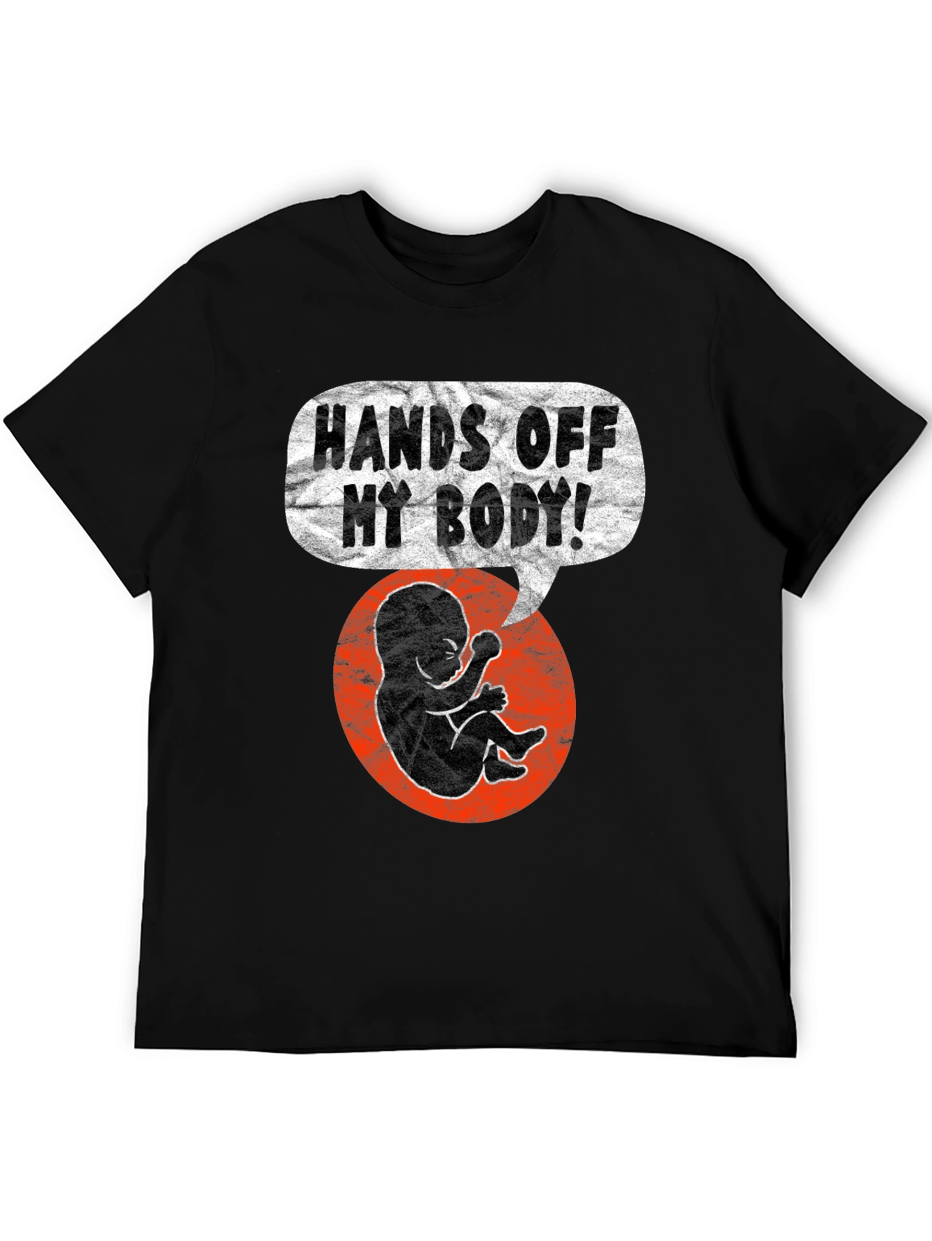 Hands Off My Body Graphic Tee