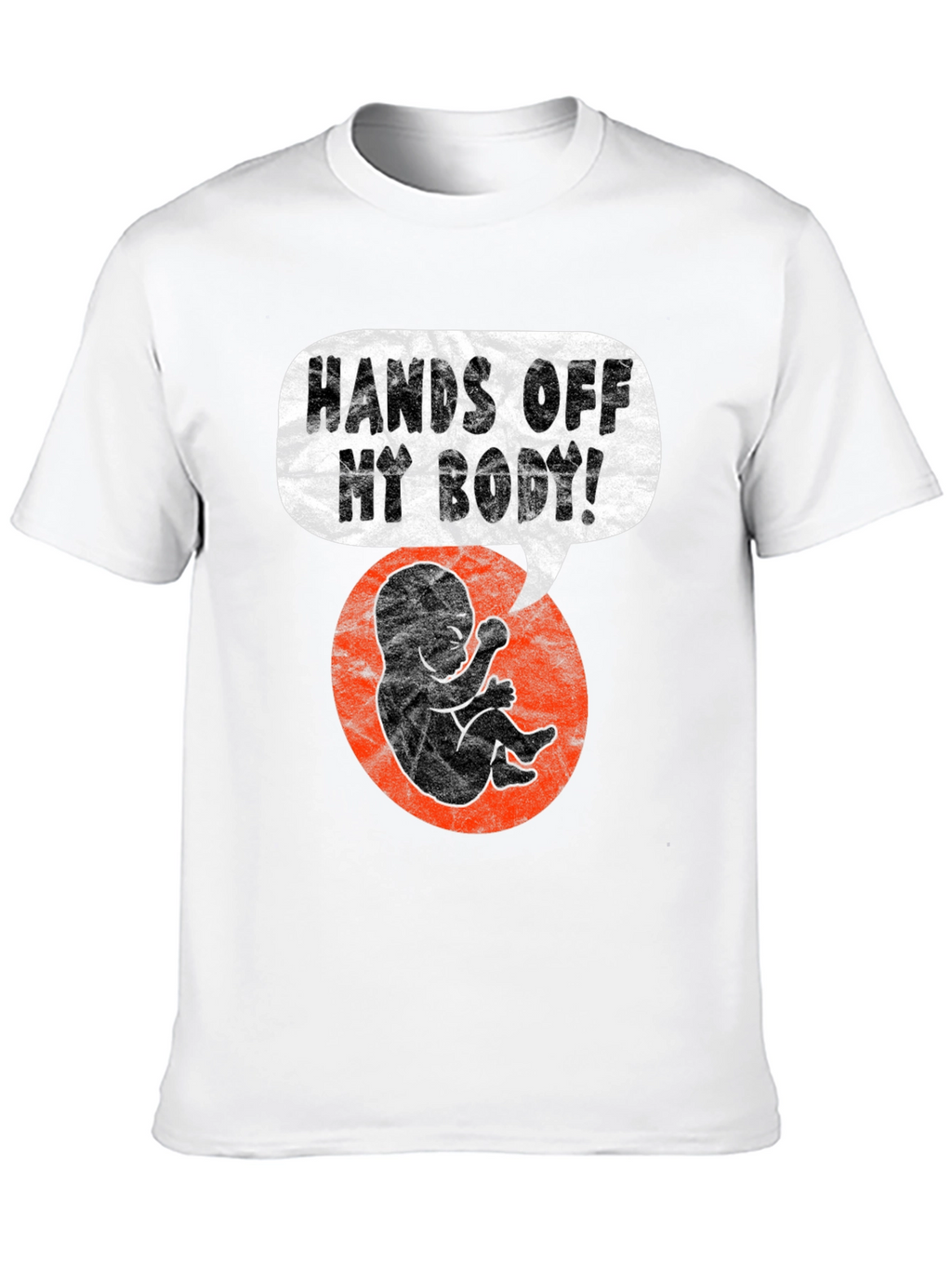 Hands Off My Body Graphic Tee