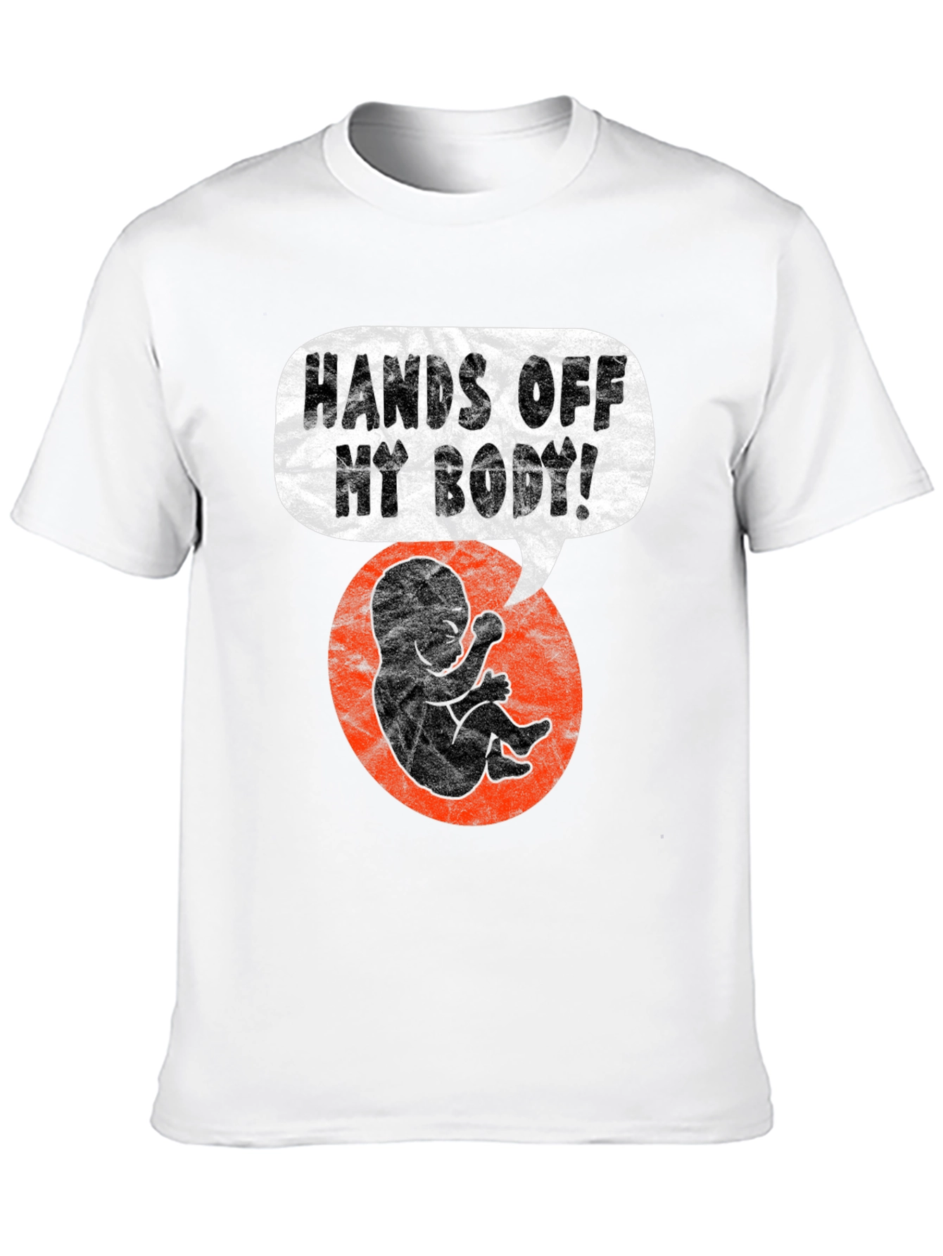 Hands Off My Body Graphic Tee