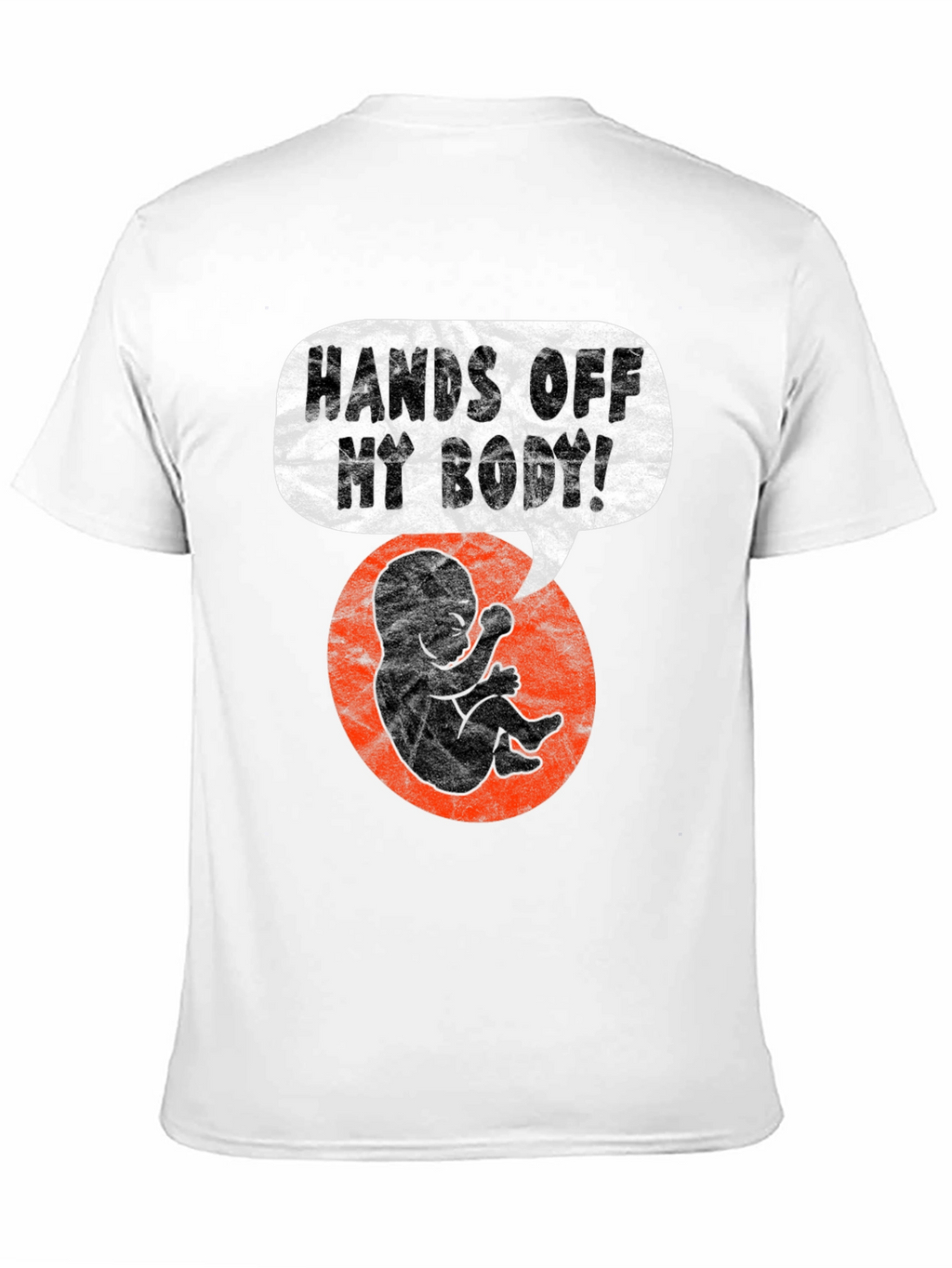 Hands Off My Body Graphic Tee