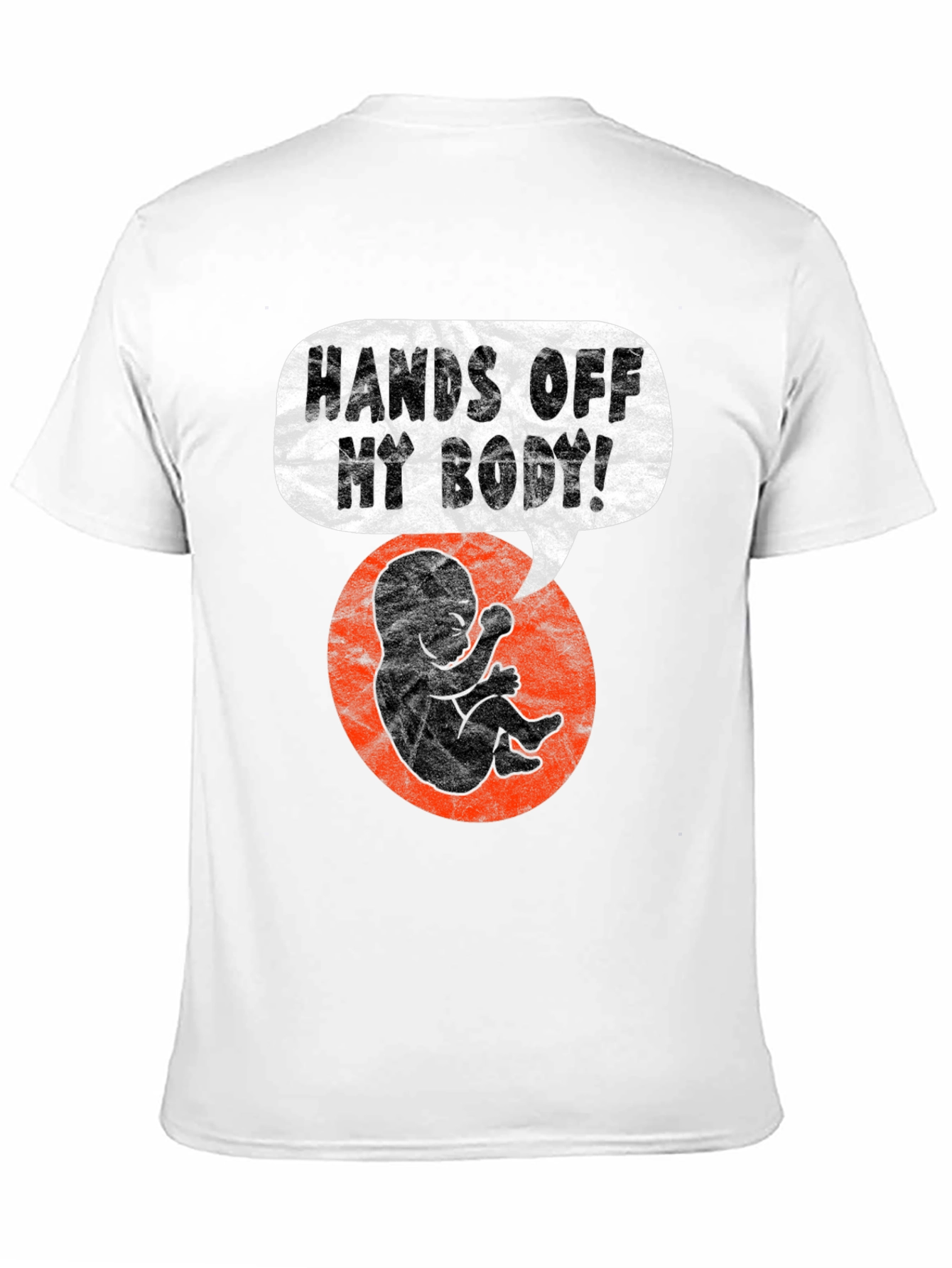 Hands Off My Body Graphic Tee