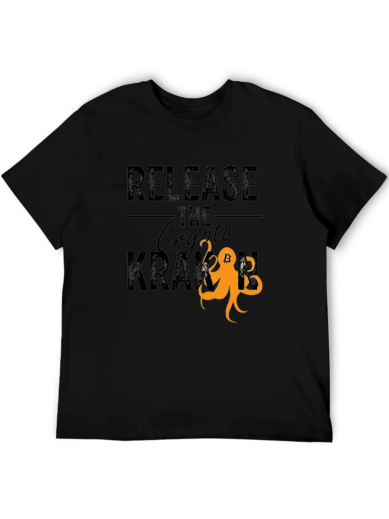 Release The Crypto Kraken Bitcoin T-Shirt