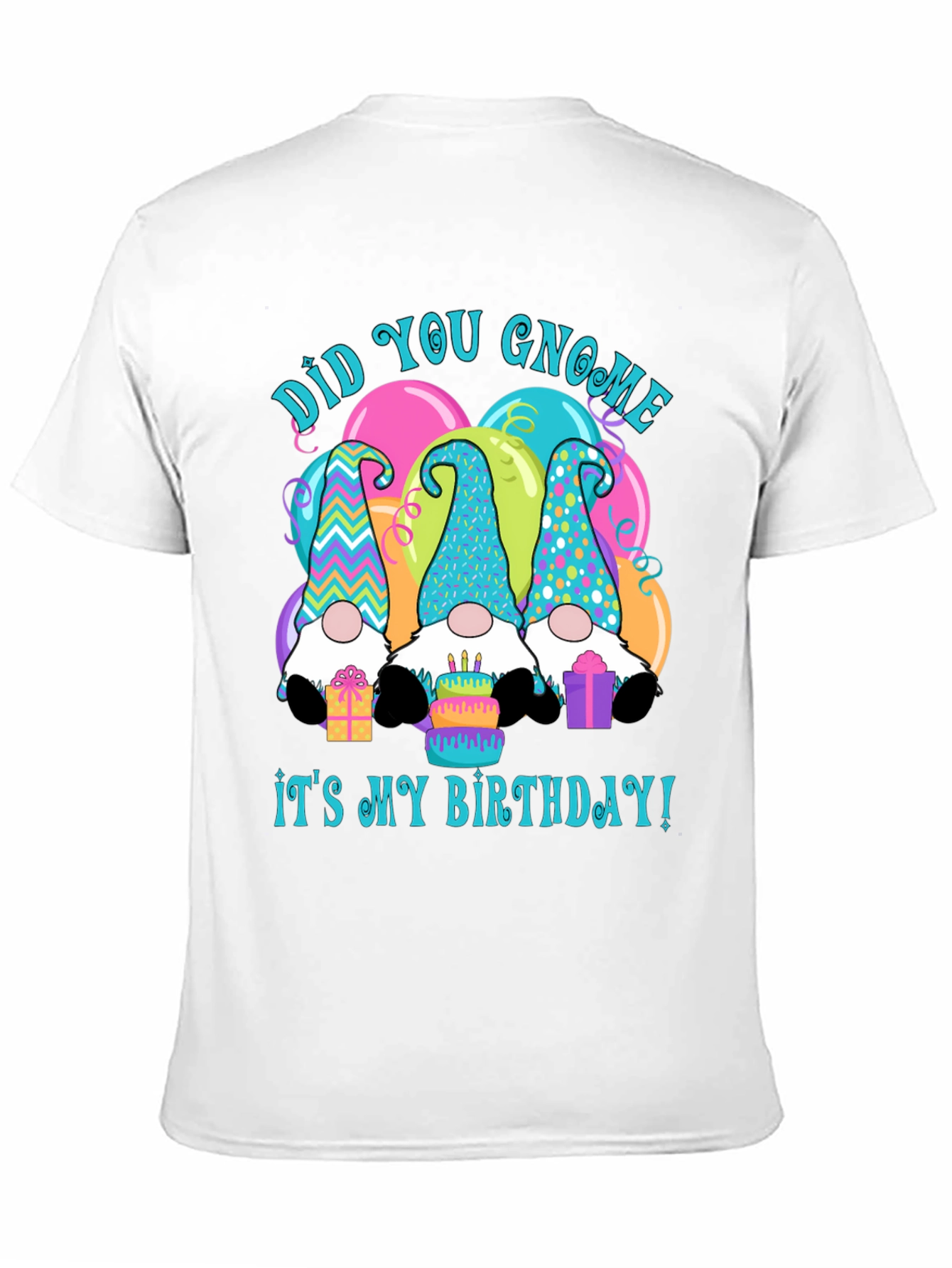 Did You Gnome Its My Birthday T-Shirt