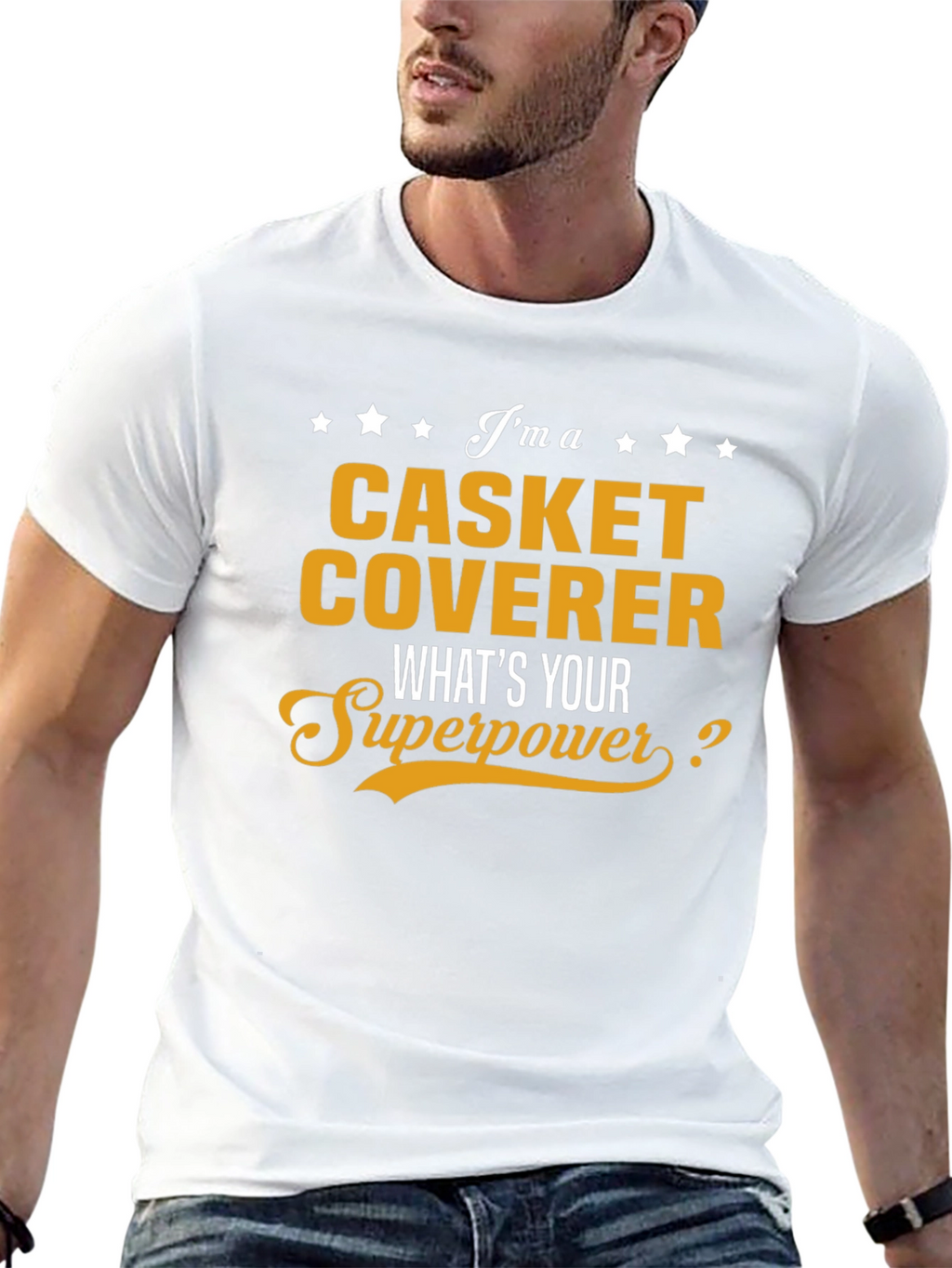 Casket Coverer Superpower T-Shirt