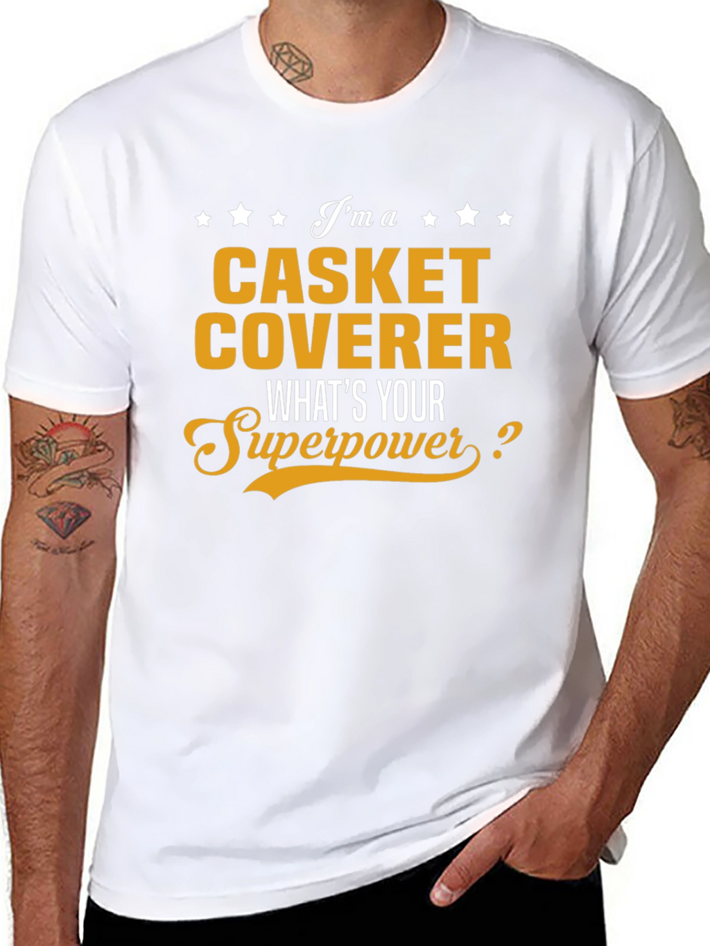 Casket Coverer Superpower T-Shirt