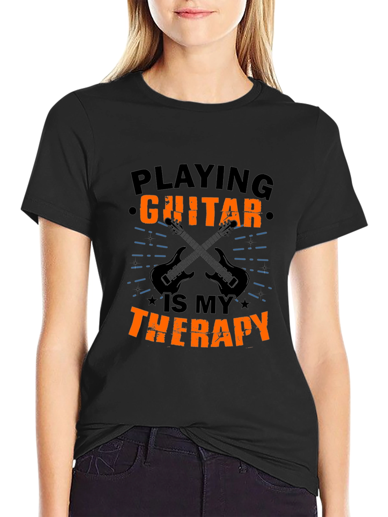 Guitar Therapy T-Shirt - Music Lovers Tee