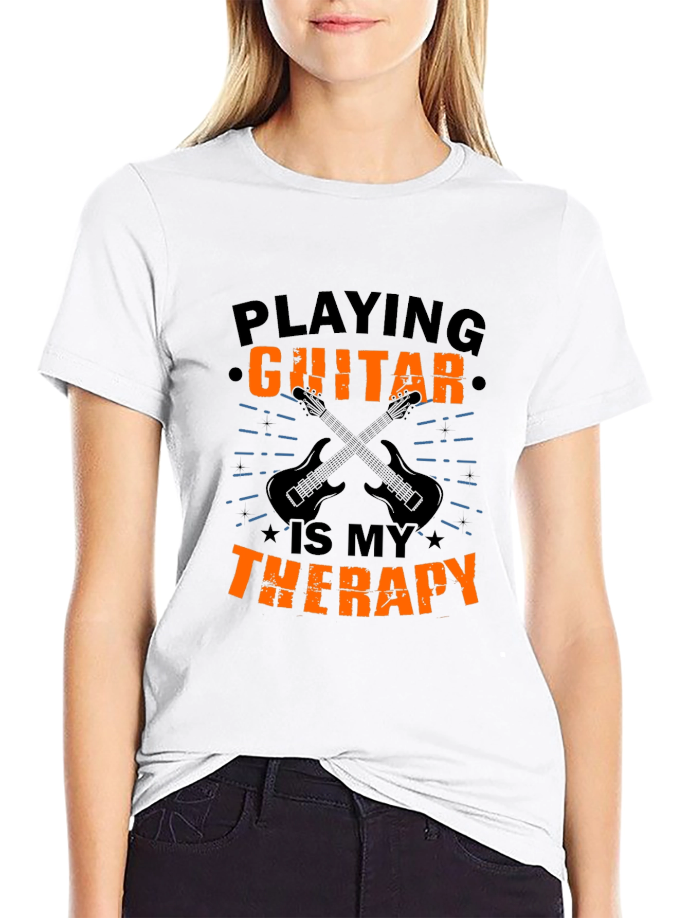 Guitar Therapy T-Shirt - Music Lovers Tee