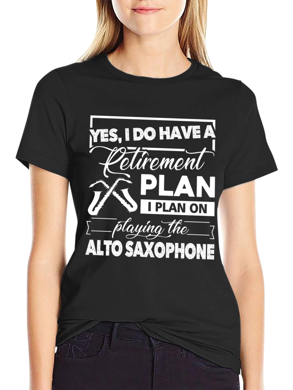 Retirement Plan Saxophone T-Shirt