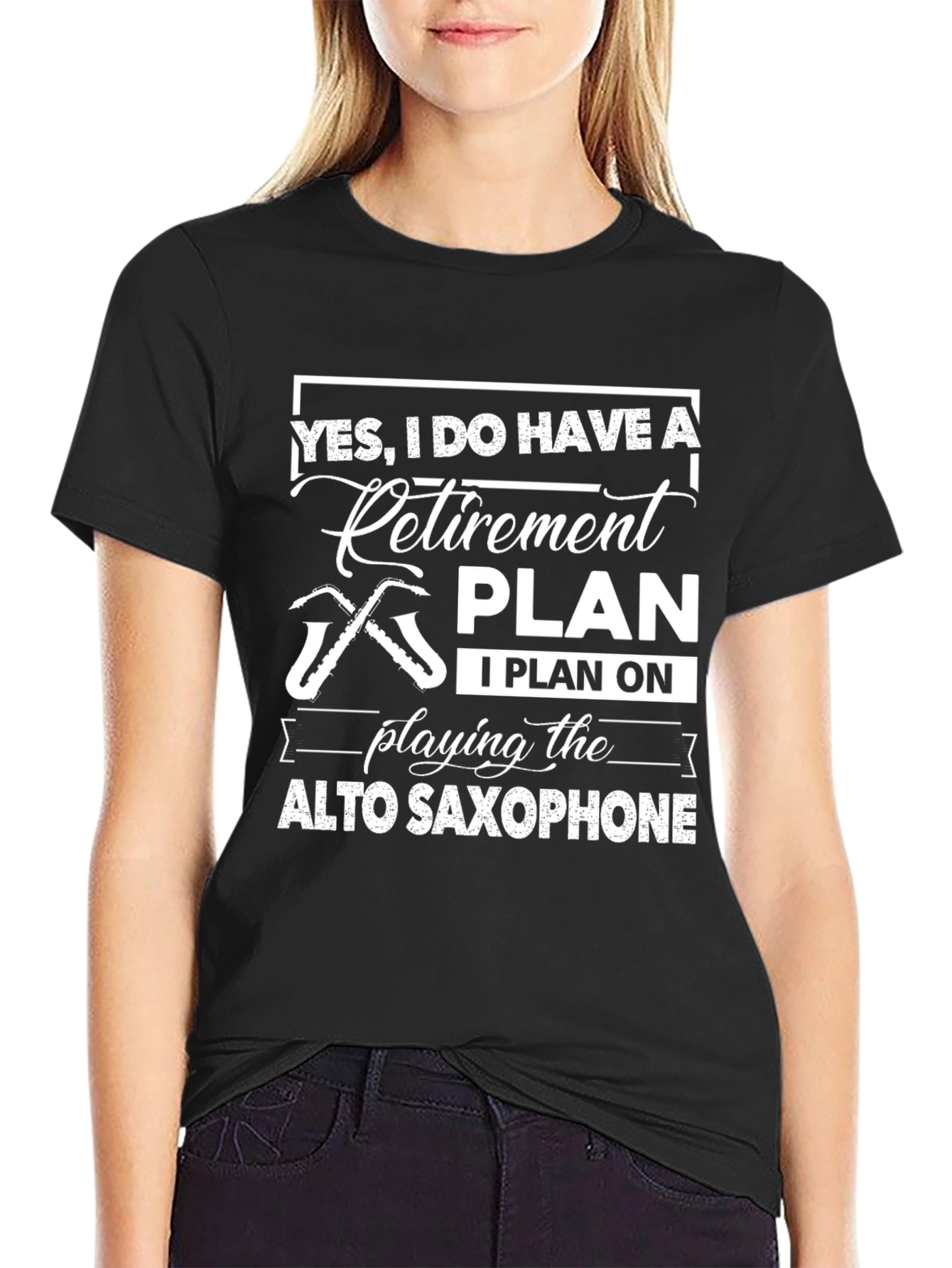 Retirement Plan Saxophone T-Shirt