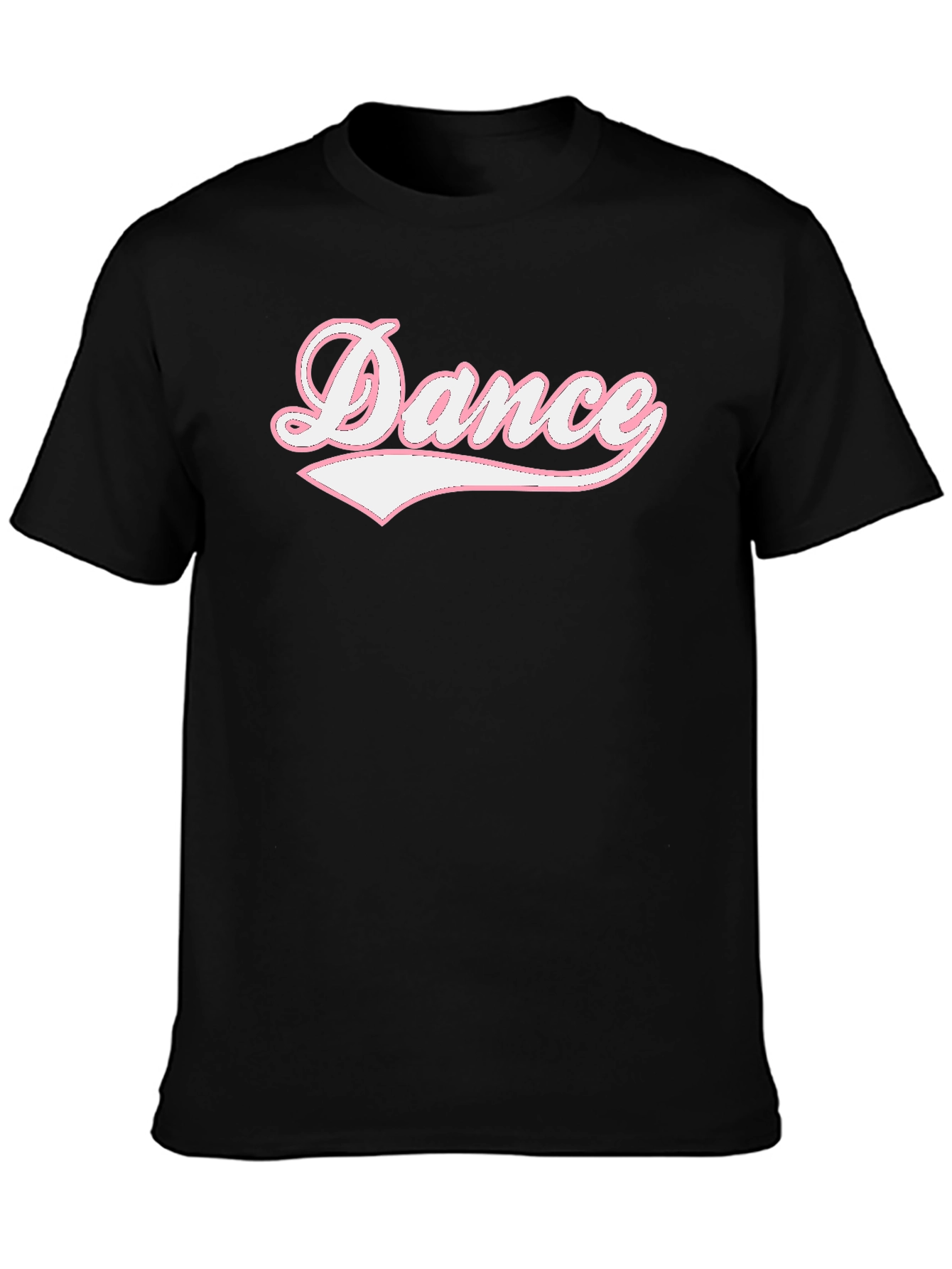 Dance Graphic Black T-Shirt