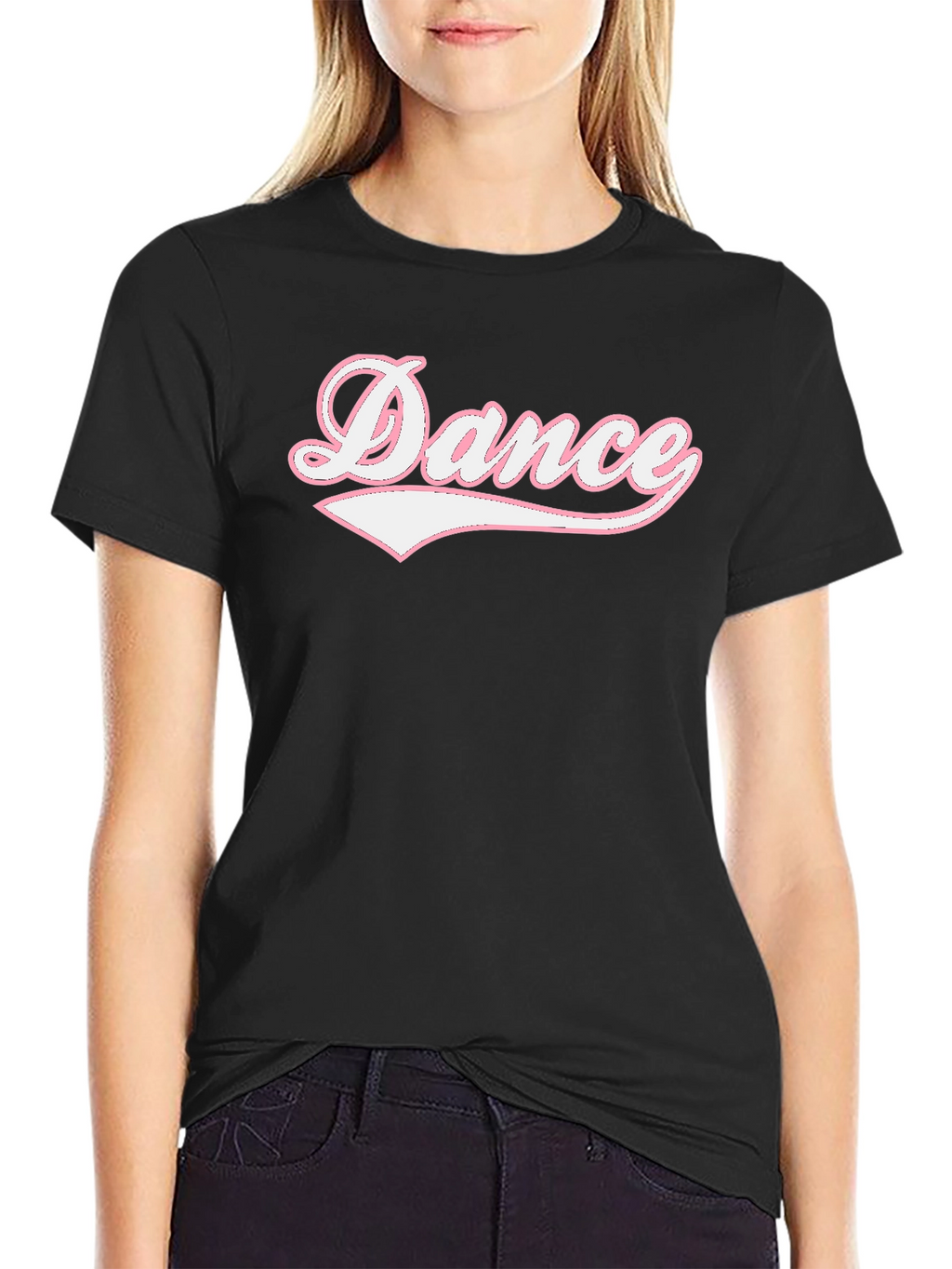 Dance Graphic Black T-Shirt