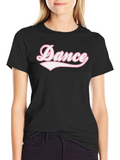 Dance Graphic Black T-Shirt