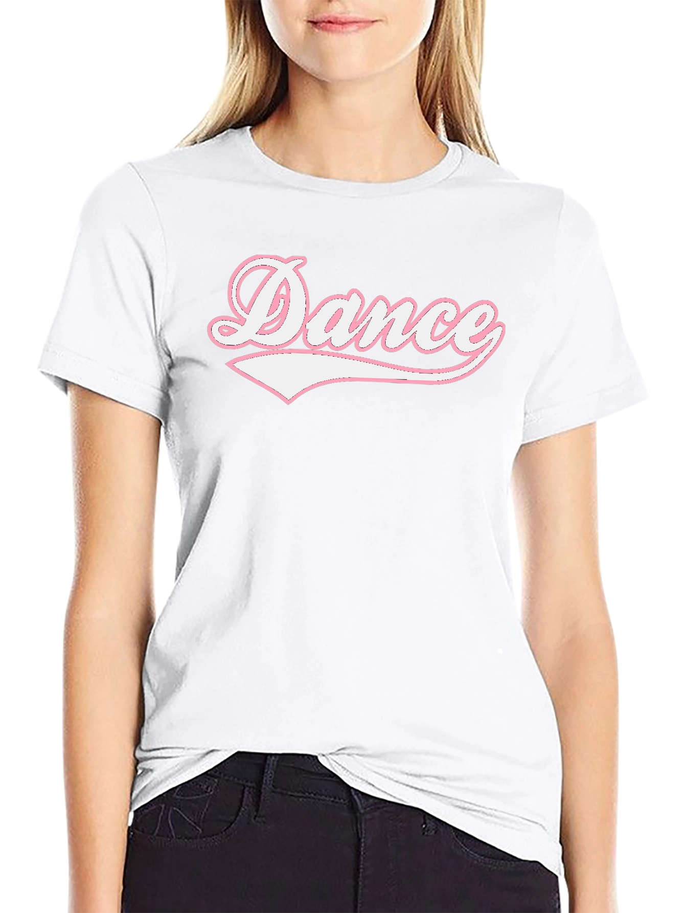 Dance Graphic Black T-Shirt