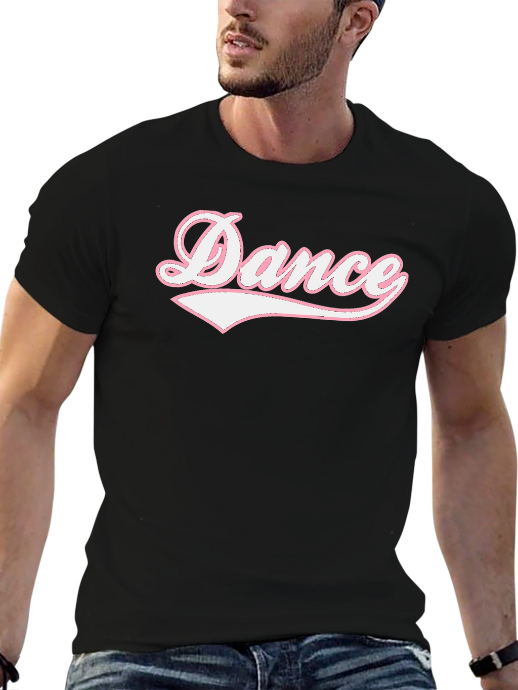 Dance Graphic Black T-Shirt