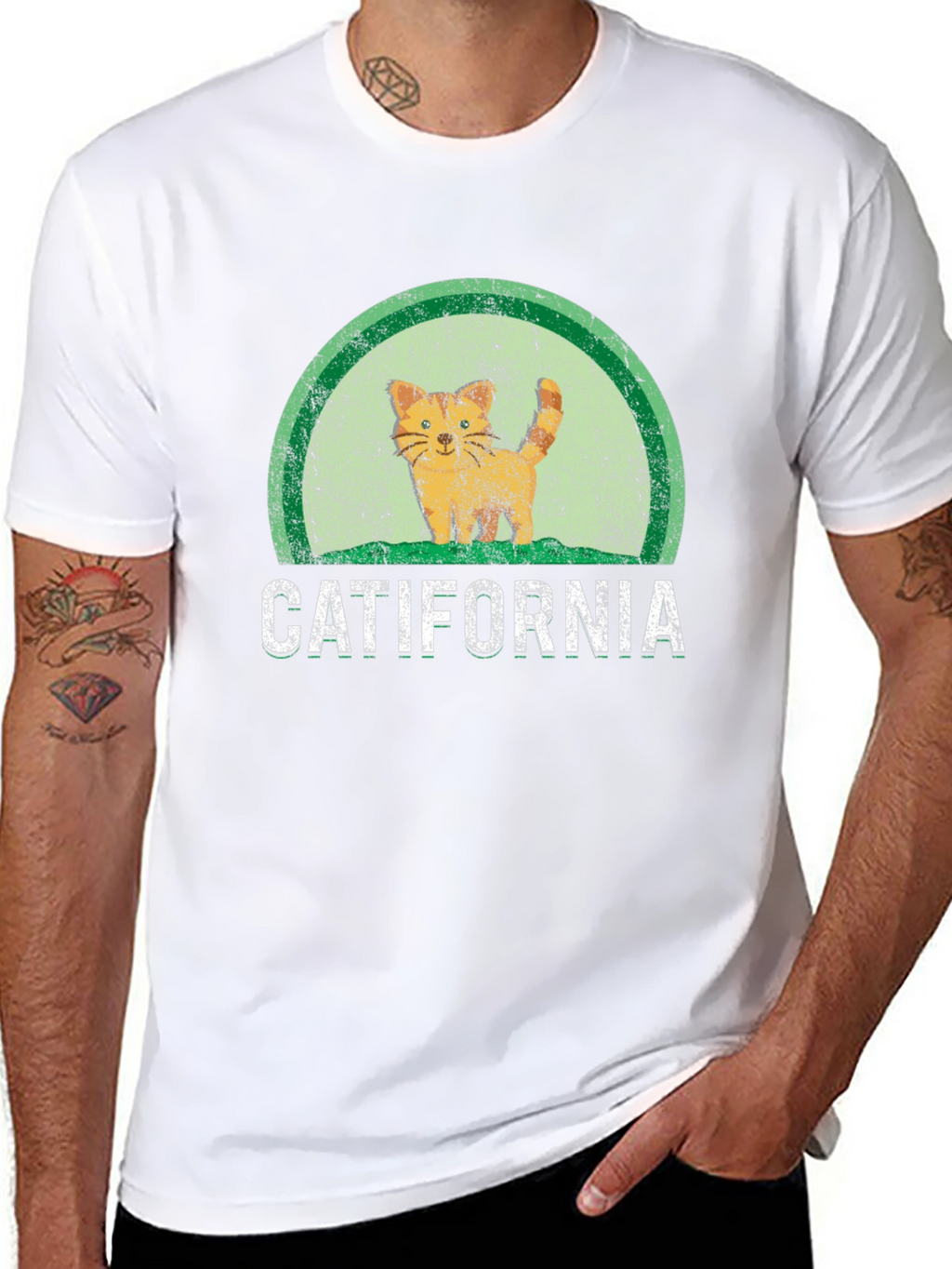 Catifornia Tee - California Cat Lover T-Shirt