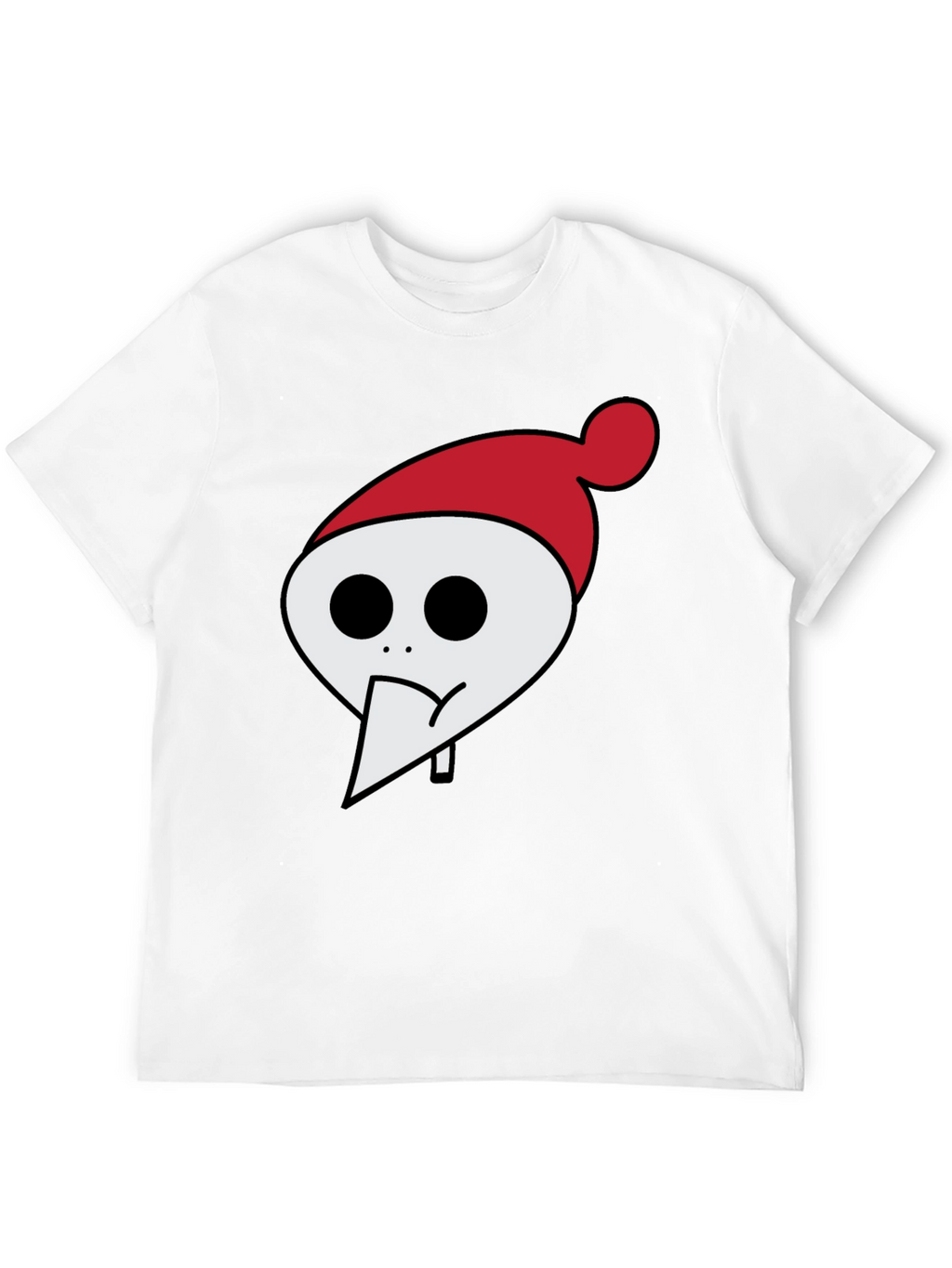Whimsical Holiday Character Tee - Black