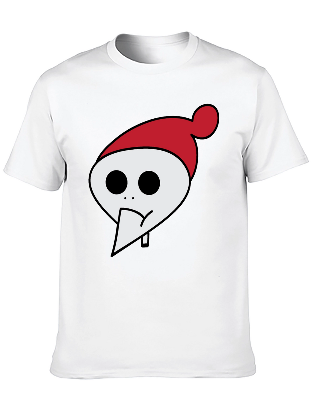 Whimsical Holiday Character Tee - Black