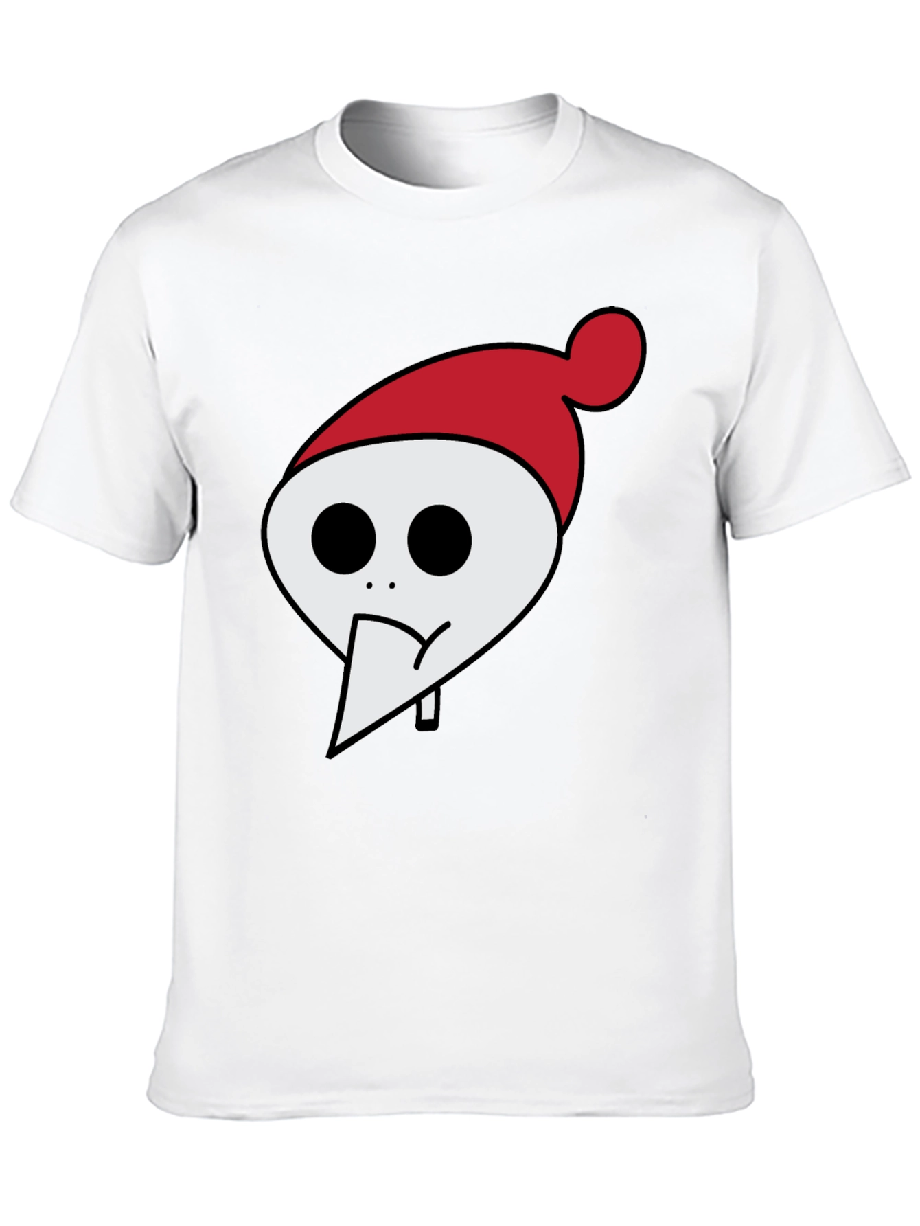 Whimsical Holiday Character Tee - Black