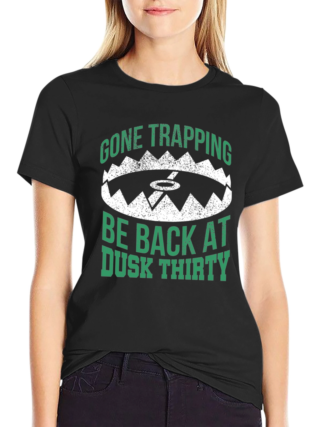 Gone Trapping Graphic T-Shirt