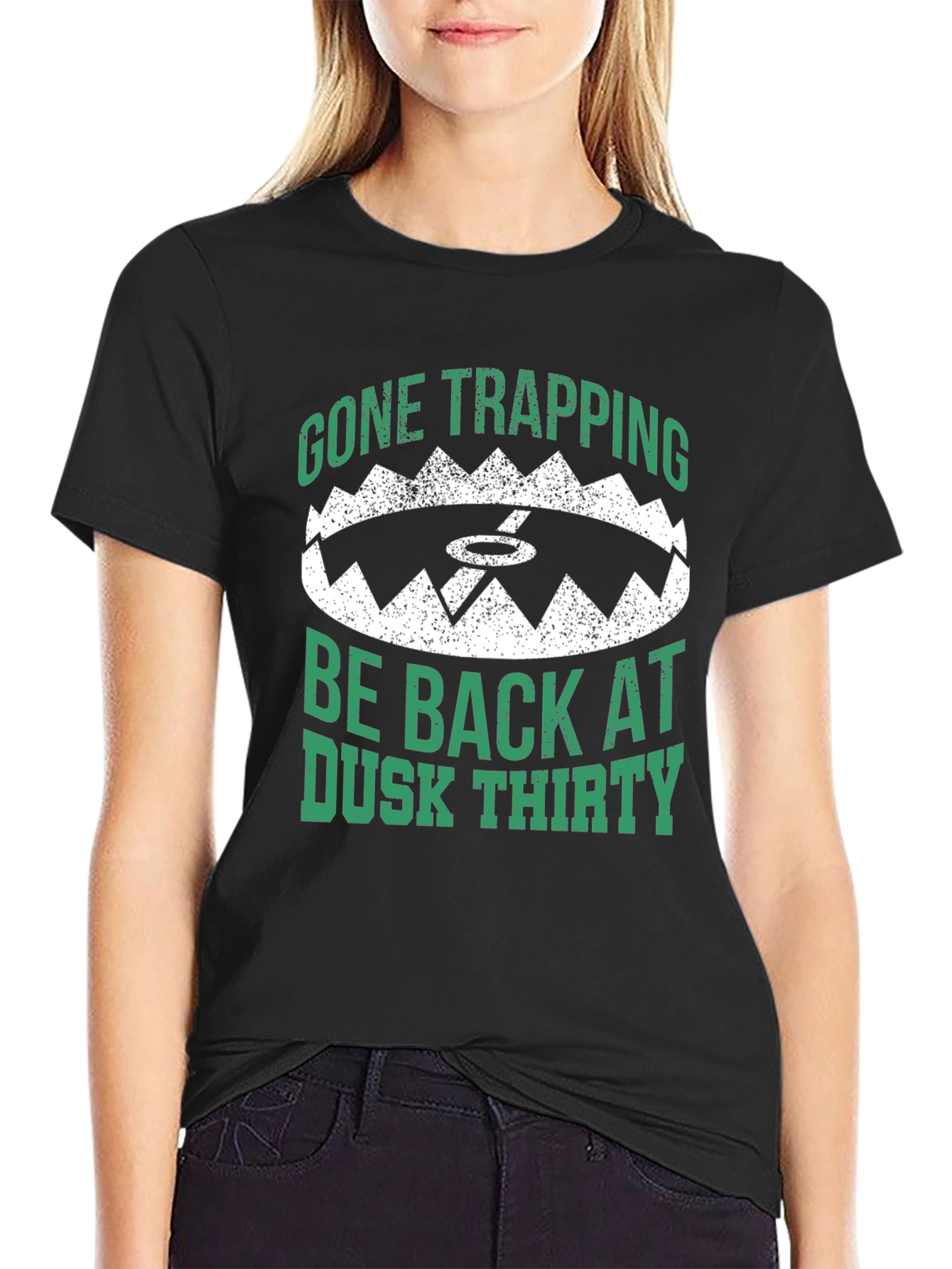 Gone Trapping Graphic T-Shirt