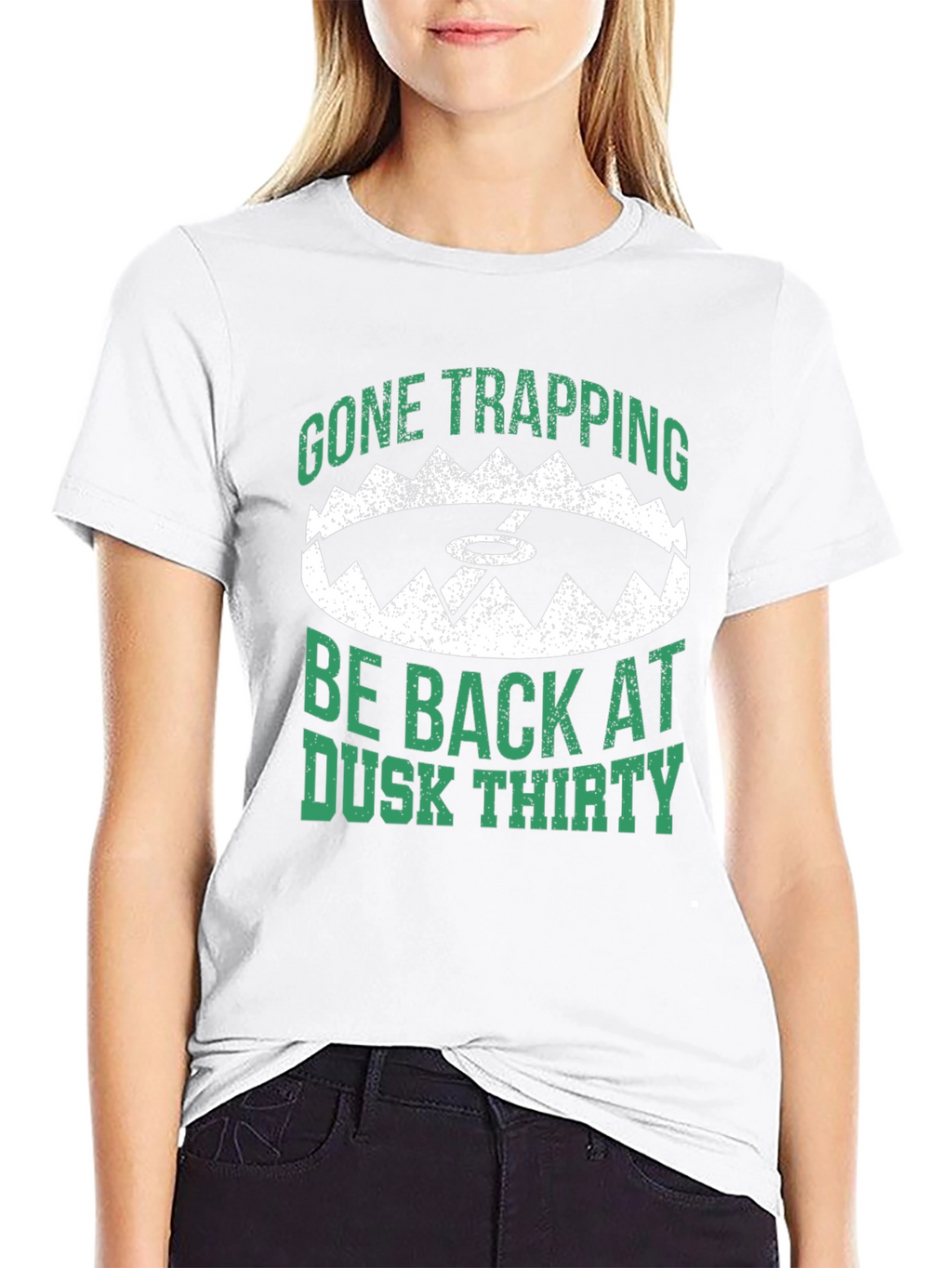 Gone Trapping Graphic T-Shirt