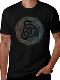 Abstract Geometric T-Shirt