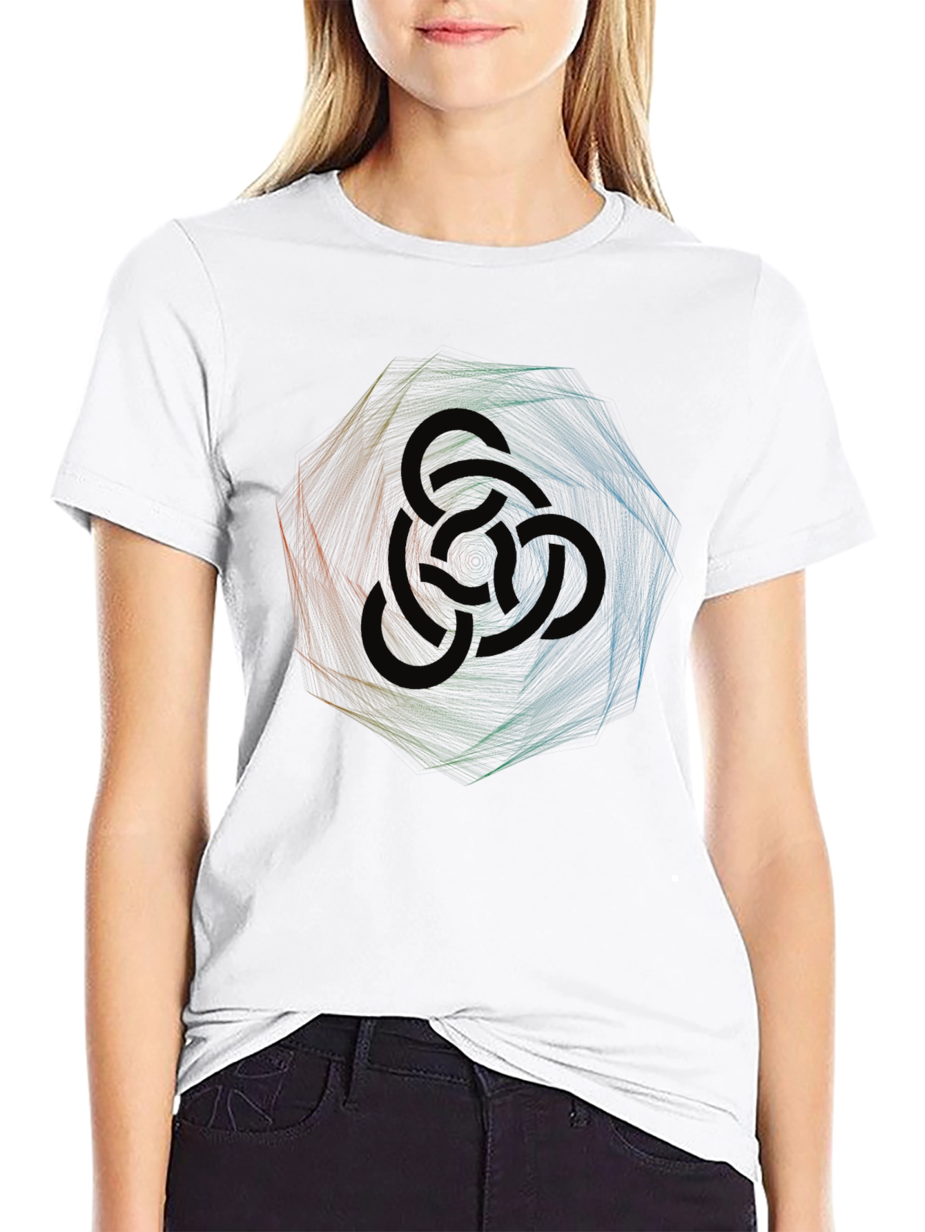 Abstract Geometric T-Shirt