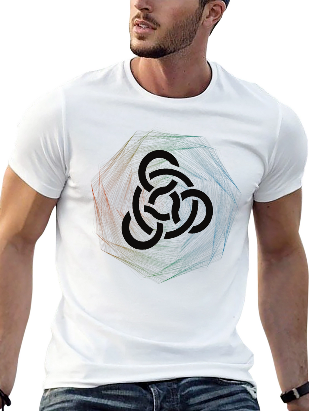 Abstract Geometric T-Shirt