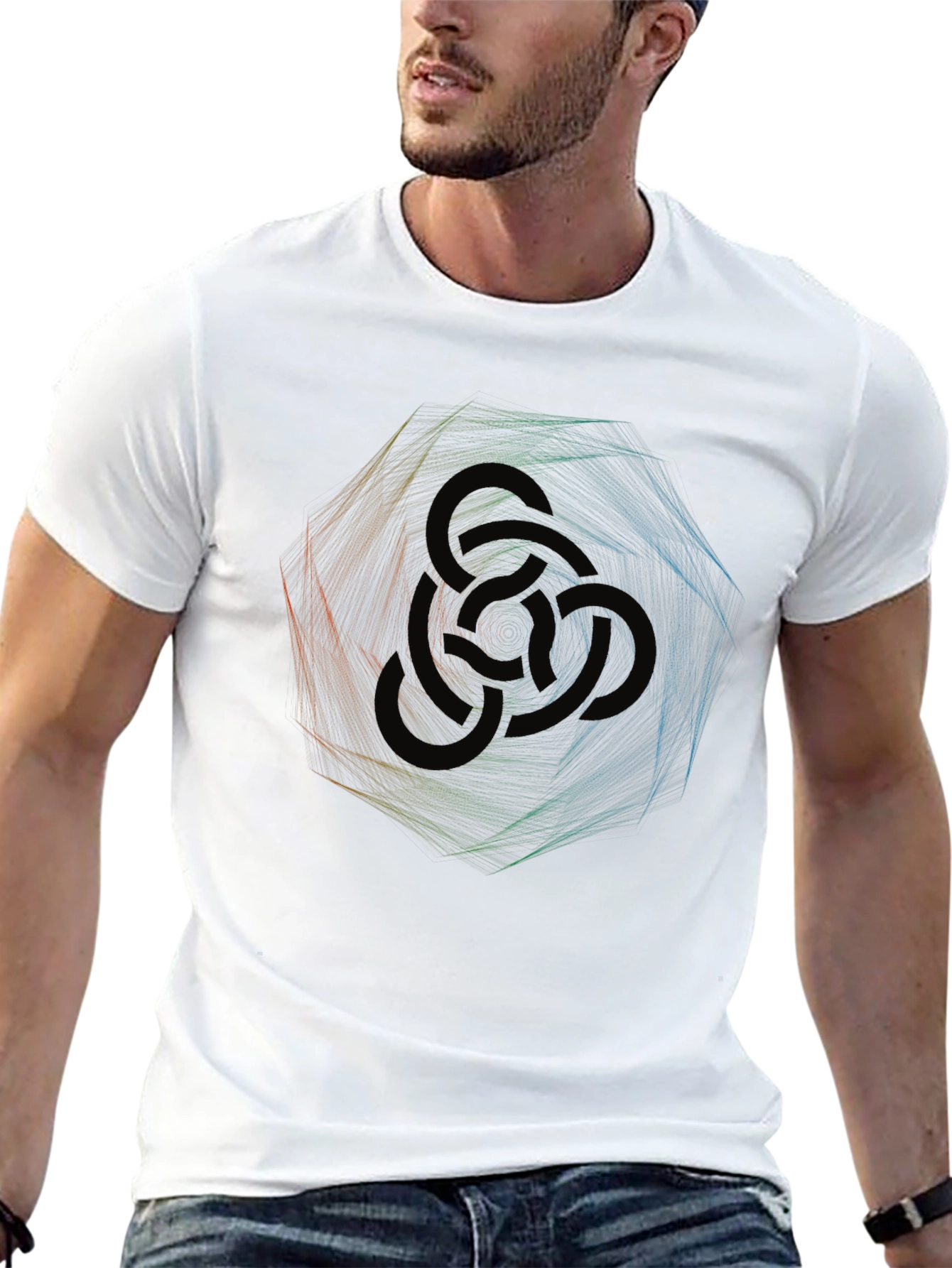 Abstract Geometric T-Shirt