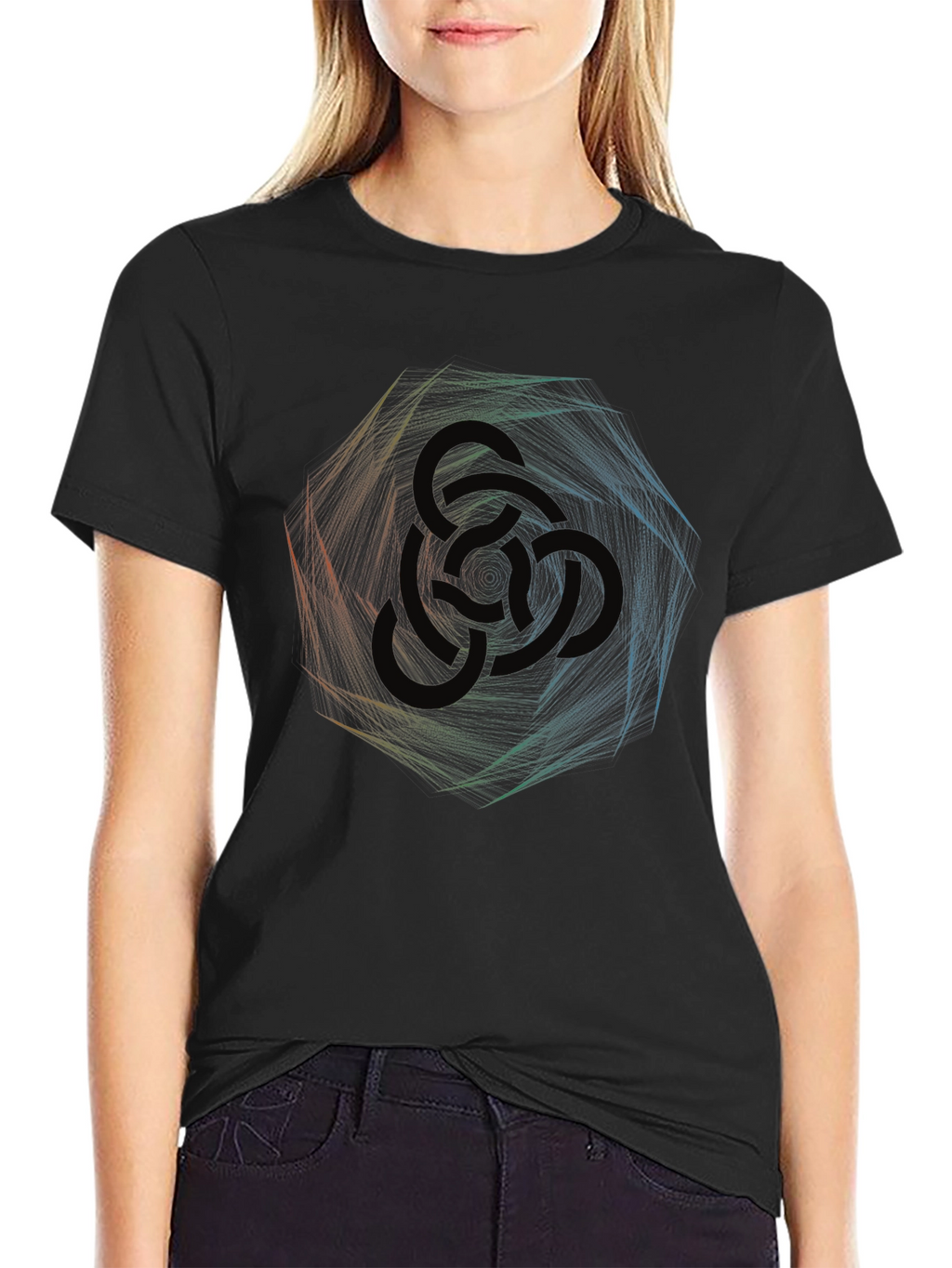 Abstract Geometric T-Shirt