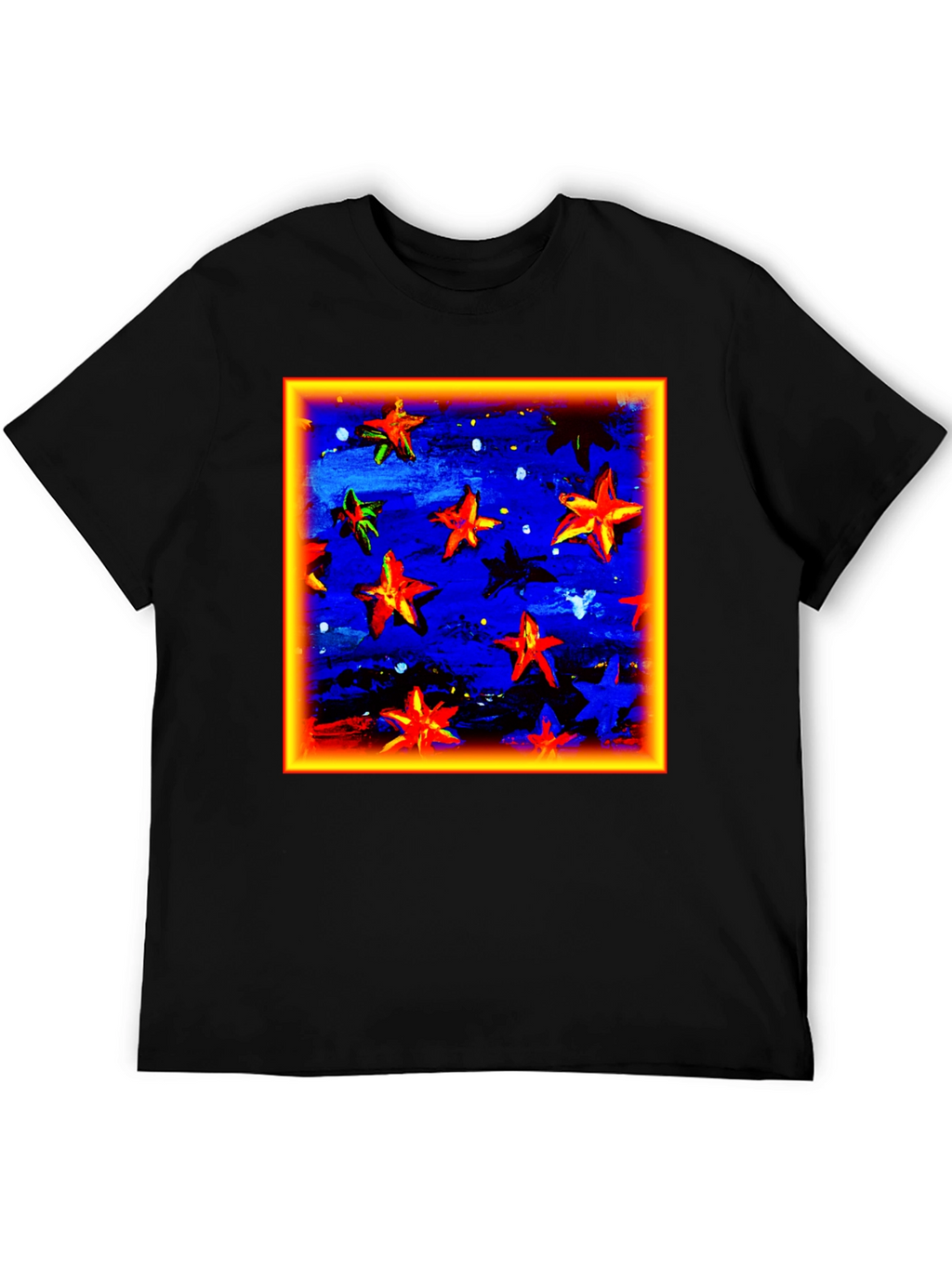 Starry Night Art T-Shirt