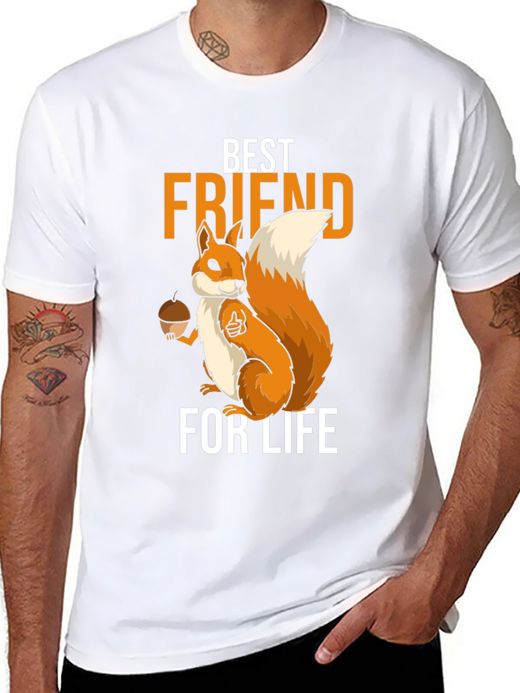 Squirrel Best Friend for Life T-Shirt
