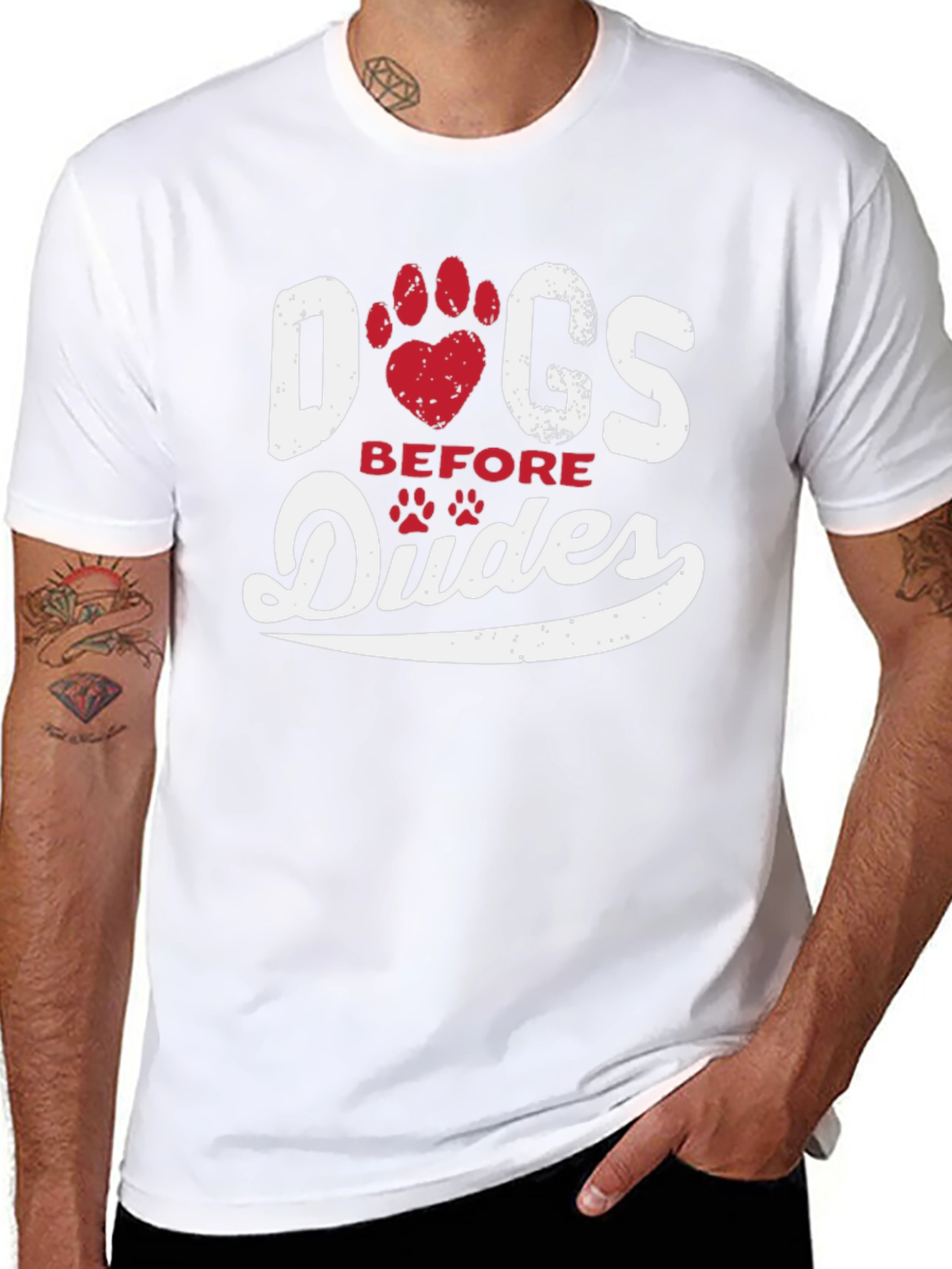 Dogs Before Dudes Graphic Tee