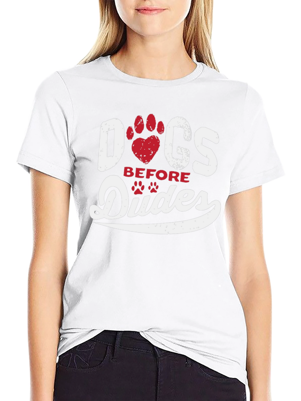 Dogs Before Dudes Graphic Tee