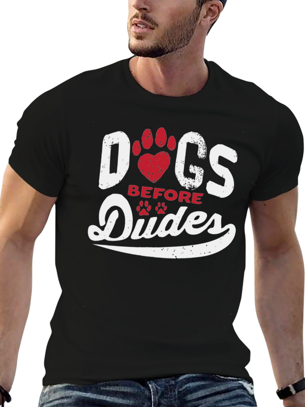 Dogs Before Dudes Graphic Tee