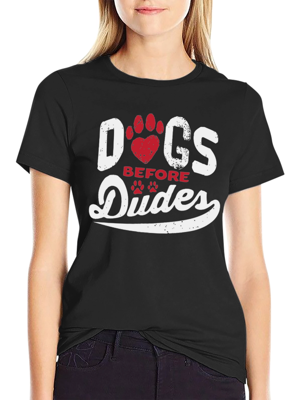 Dogs Before Dudes Graphic Tee