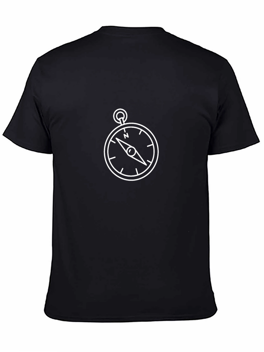 Compass Graphic Black T-Shirt