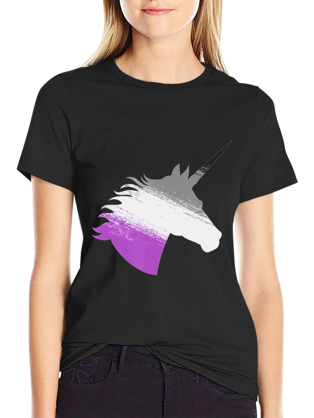 Asexual Pride Unicorn T-Shirt