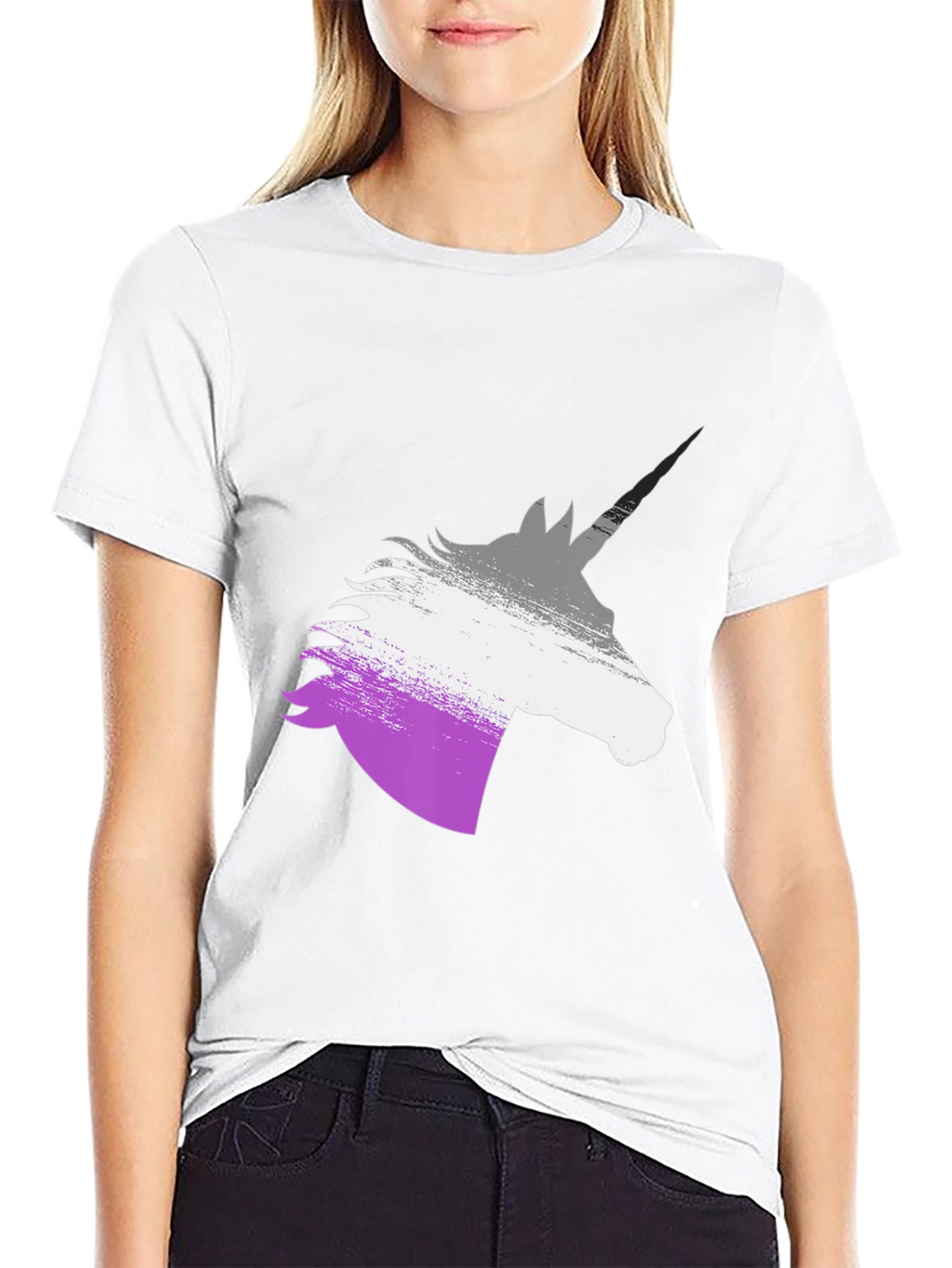 Asexual Pride Unicorn T-Shirt